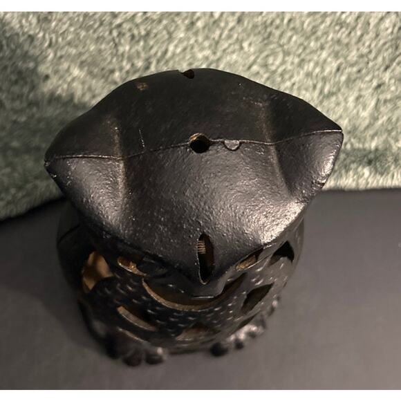 Cast Iron Owl String Holder Antique - Picture 5 of 8
